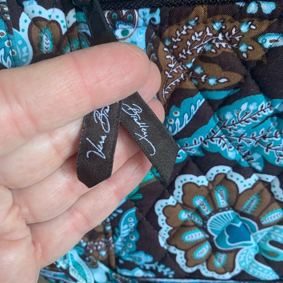 Vera Bradley Tote Bag - Java Blue Retired Print - Picture 6 of 6